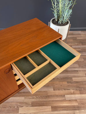 Mid-Century Danish Modern Teak Credenza with Drawers, c.1960’s