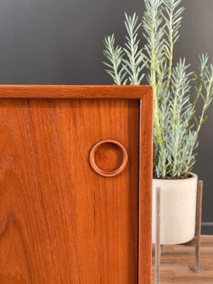 Mid-Century Danish Modern Teak Credenza with Drawers, c.1960’s