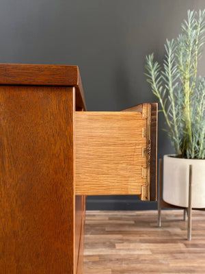 Mid-Century Modern 9-Drawer Walnut Dresser, c.1960’s