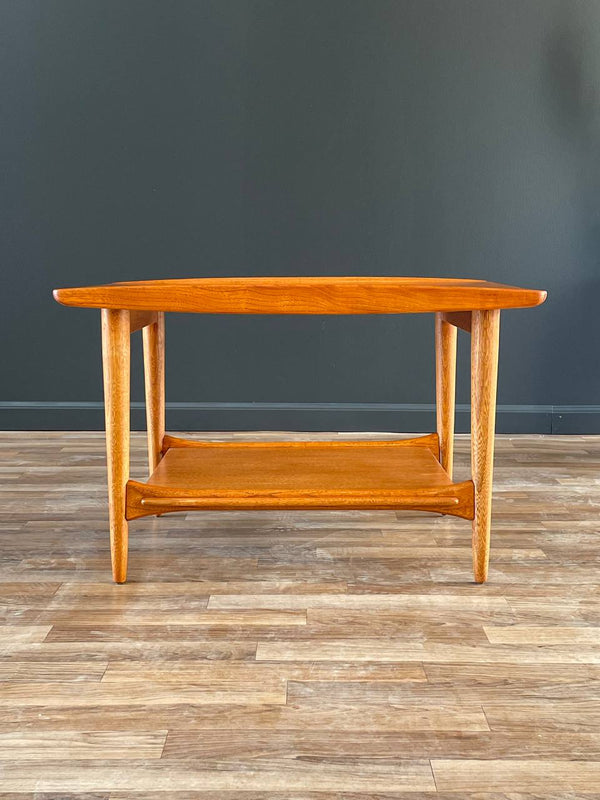 Mid-Century Modern Teak Two-Tier Side Table by Lane, c.1960’s