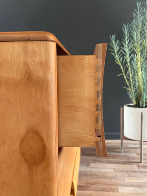 Mid-Century Modern Birch Dresser by Harmony House, c.1960’s