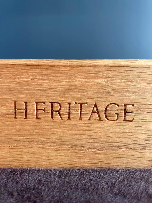 Mid-Century Modern Sculpted Walnut Credenza by Henredon Heritage, c.1960’s