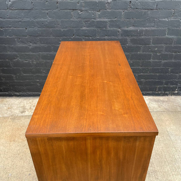 Mid-Century Modern Walnut Highboy Dresser by Dixie Furniture, c.1960’s