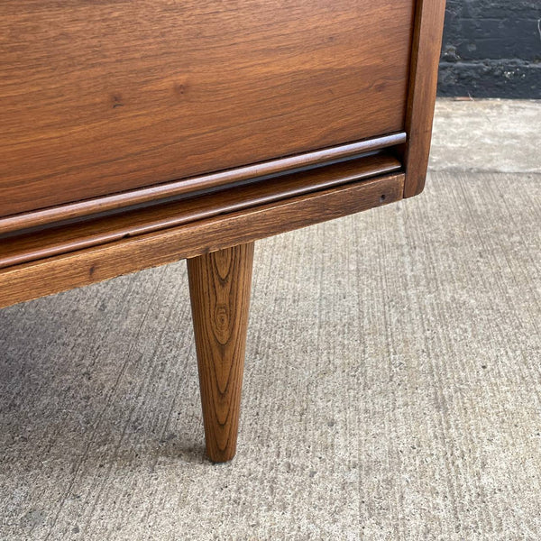 Mid-Century Modern Walnut Highboy Dresser by Dixie Furniture, c.1960’s