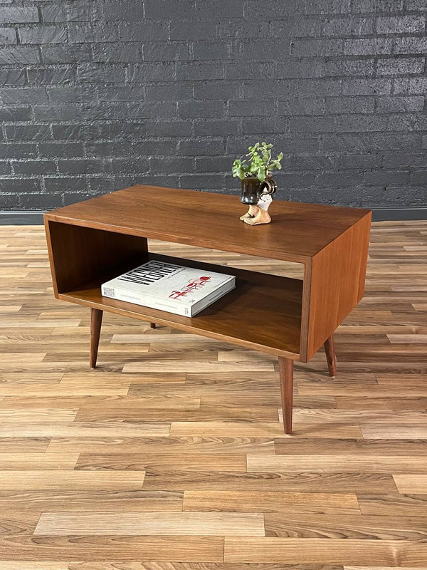 Milo Baughman Walnut Credenza/Bookcase for Glenn of California, c.1950’s