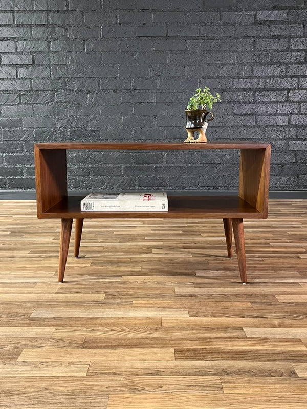 Milo Baughman Walnut Credenza/Bookcase for Glenn of California, c.1950’s