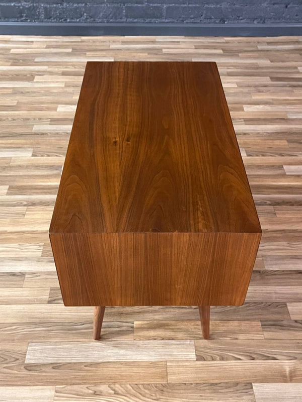 Milo Baughman Walnut Credenza/Bookcase for Glenn of California, c.1950’s