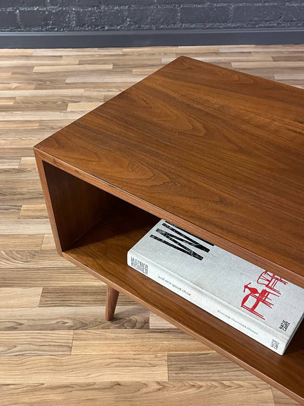 Milo Baughman Walnut Credenza/Bookcase for Glenn of California, c.1950’s