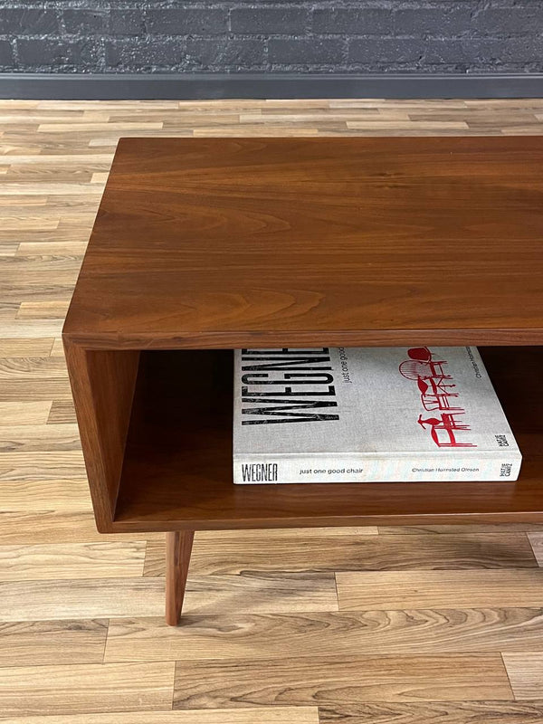 Milo Baughman Walnut Credenza/Bookcase for Glenn of California, c.1950’s