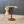 Load image into Gallery viewer, Mid-Century Modern Walnut &amp; Marble Stone Side Table
