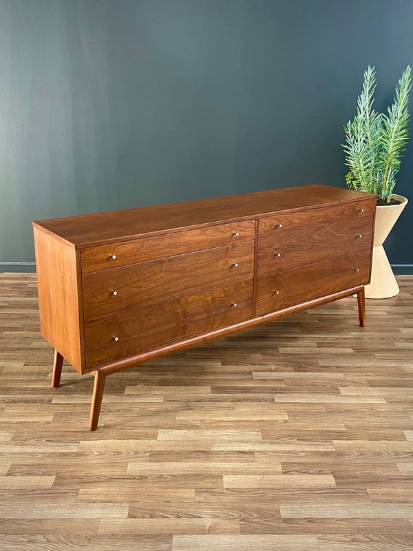 Mid-Century Modern Sculpted Walnut Dresser, c.1960’s