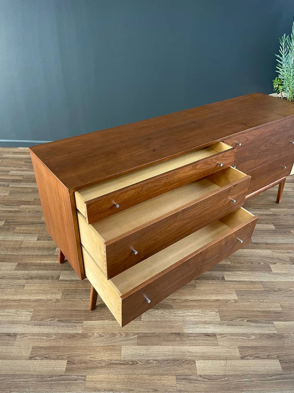 Mid-Century Modern Sculpted Walnut Dresser, c.1960’s