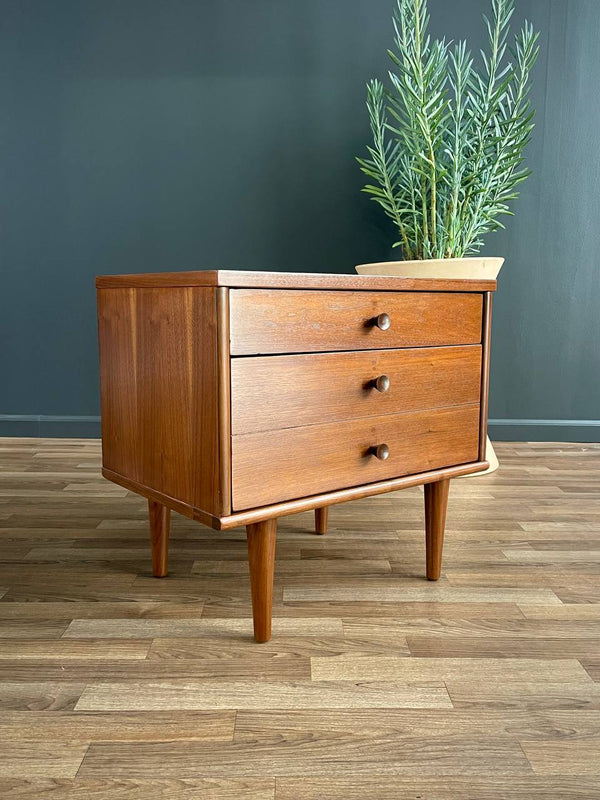 Pair of Mid-Century Modern Walnut Night Stands, c.1960’s