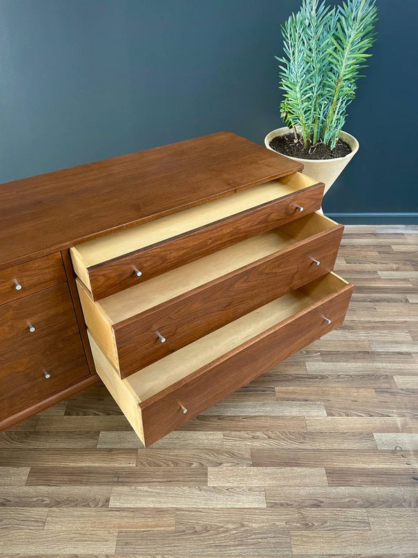 Mid-Century Modern Sculpted Walnut Dresser, c.1960’s