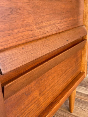 Pair of Mid-Century Modern Walnut Night Stands by Bassett Furniture, c.1960’s