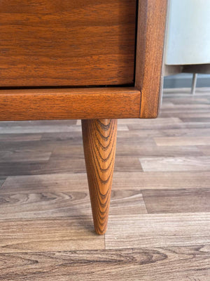 Pair of Mid-Century Modern Walnut Night Stands by Bassett Furniture, c.1960’s