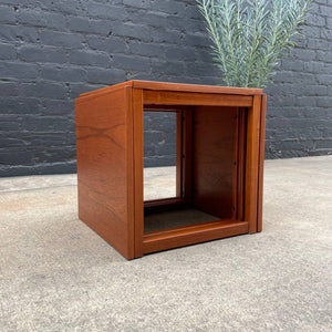 Set of 3 Danish Modern Interlocking Cube Nesting Tables, c.1960’s