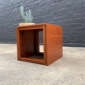 Set of 3 Danish Modern Interlocking Cube Nesting Tables, c.1960’s