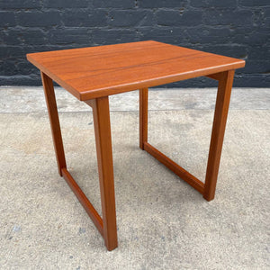 Set of 3 Danish Modern Interlocking Cube Nesting Tables, c.1960’s