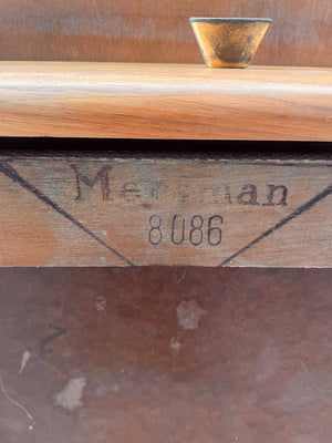 Mid-Century Modern Walnut Two-Tier Side Table by Mersman, c.1960’s