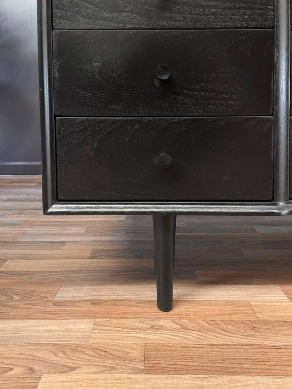 Mid-Century Modern Ebonized 12-Drawer Dresser by Century Furniture, c.1960’s
