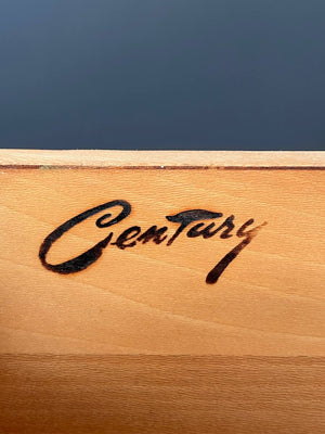 Mid-Century Modern Ebonized 12-Drawer Dresser by Century Furniture, c.1960’s