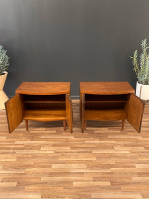 Pair of Mid-Century Modern Brutalist Night Stands by Lane, c.1960’s