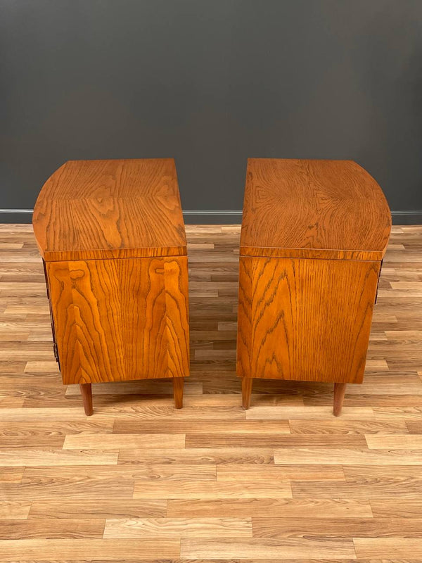 Pair of Mid-Century Modern Brutalist Night Stands by Lane, c.1960’s