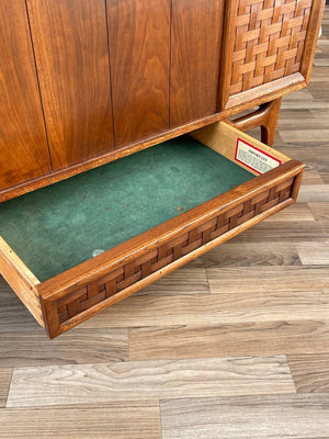 Mid-Century Modern “Perception” Cedar Trunk Cabinet by Lane, c.1960’s