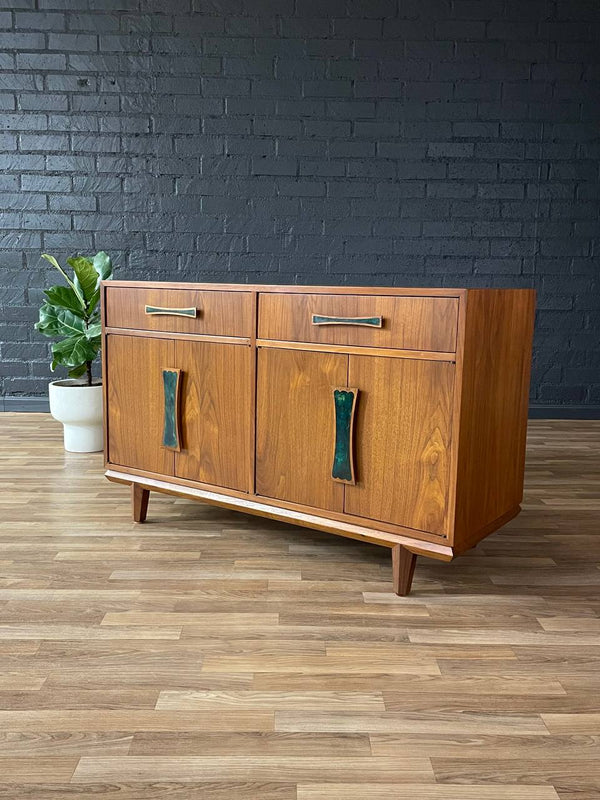 Mid-Century Modern Walnut Credenza by Cal-Mode, c.1950’s