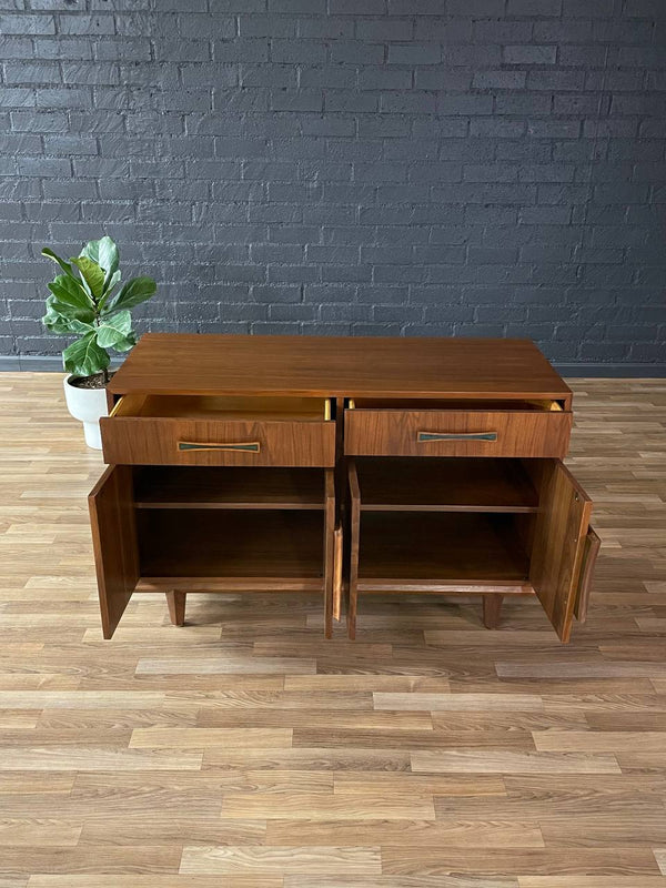 Mid-Century Modern Walnut Credenza by Cal-Mode, c.1950’s