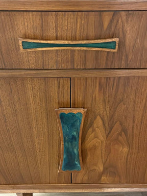 Mid-Century Modern Walnut Credenza by Cal-Mode, c.1950’s