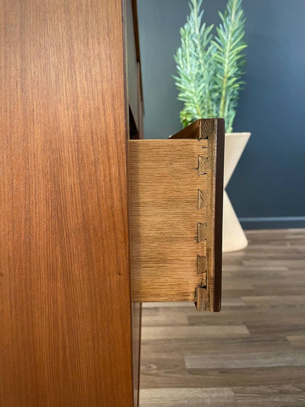 Mid-Century Modern 9-Drawer Walnut Dresser, c.1960’s