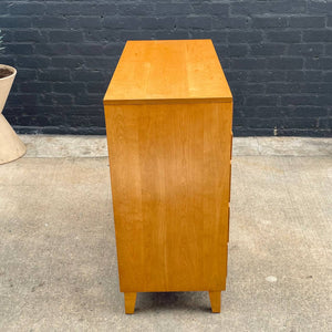 Mid-Century Modern Birch Highboy Dresser by Russell Weight, c.1960’s