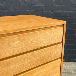 Mid-Century Modern Birch Highboy Dresser by Russell Weight, c.1960’s