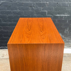 Mid-Century Danish Modern Teak Highboy Bachelors Dresser, c.1950’s