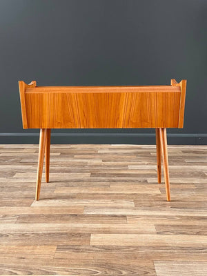 Danish Modern Sculpted Teak Planter Stand, c.1960’s