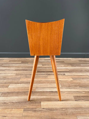 Danish Modern Sculpted Teak Planter Stand, c.1960’s
