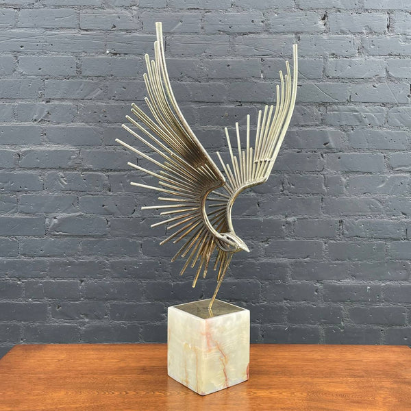 Mid-Century Modern Eagle Bird Sculpture by Curtis Jere, c.1960’s