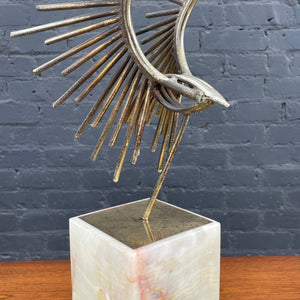 Mid-Century Modern Eagle Bird Sculpture by Curtis Jere, c.1960’s