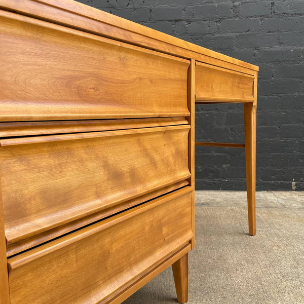 Mid-Century Modern Birch Writing Desk by Morris of CA, c.1960’s