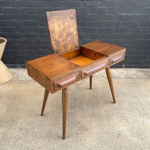 Mid-Century Modern Writing Desk with Flip Top, c.1960’s