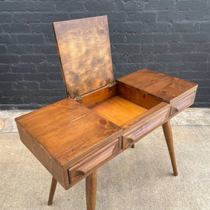 Mid-Century Modern Writing Desk with Flip Top, c.1960’s