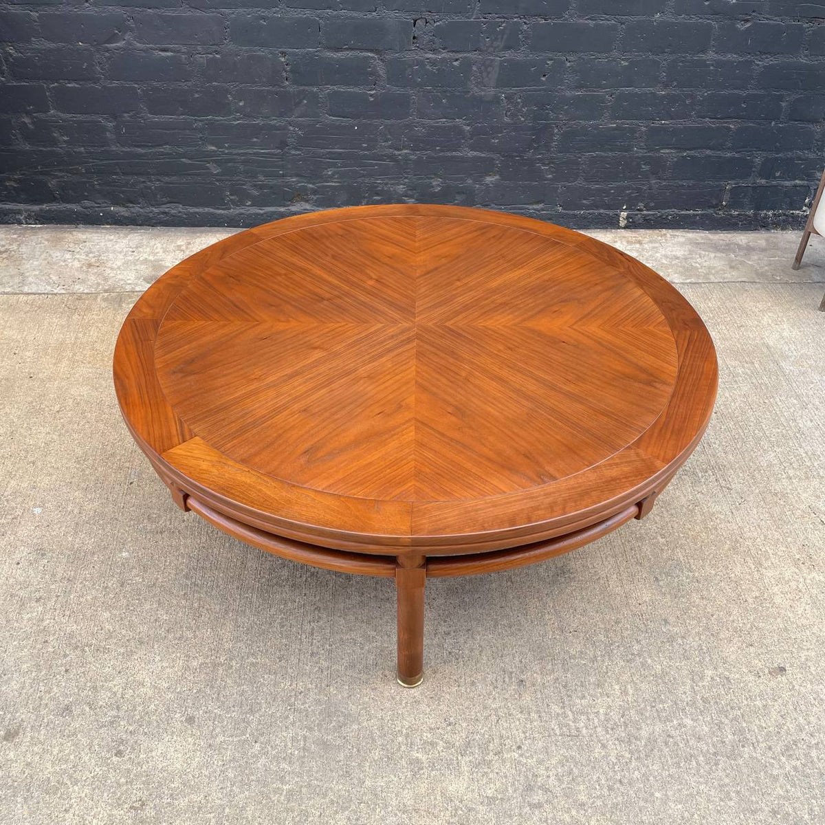 MidCentury Modern Walnut around Coffee Table by Henderson Heritage, c