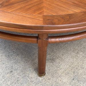 Mid-Century Modern Walnut around Coffee Table by Henderson Heritage, c.1960’s