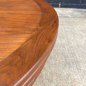 Mid-Century Modern Walnut around Coffee Table by Henderson Heritage, c.1960’s