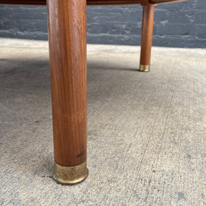 Mid-Century Modern Walnut around Coffee Table by Henderson Heritage, c.1960’s