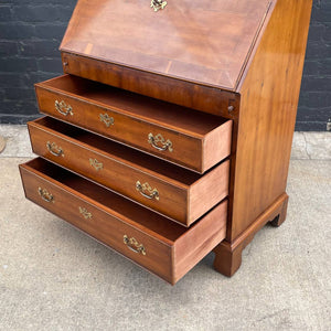 Antique Georgian Style Drop Down Desk by Henredon Heritage, c.1960’s