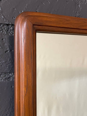 Mid-Century Modern Sculpted Walnut Mirror, c.1960’s