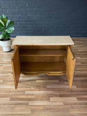 Mid-Century Modern Credenza with Stone Top, c.1960’s